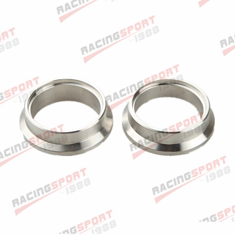 1.75" Self Aligning Male/Female V-Band Vband Clamp Stainless Steel Flange Kit