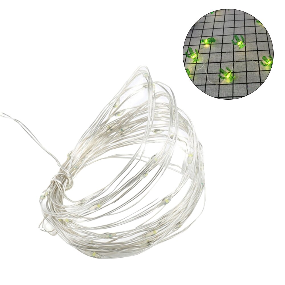 Rode Koperdraad Lamp String Led Meisje Kamer Decoratieve Verlichting Slaapkamer Decoratieve Verlichting String Opknoping Lichten Kleine Gekleurde Lichten: 15a