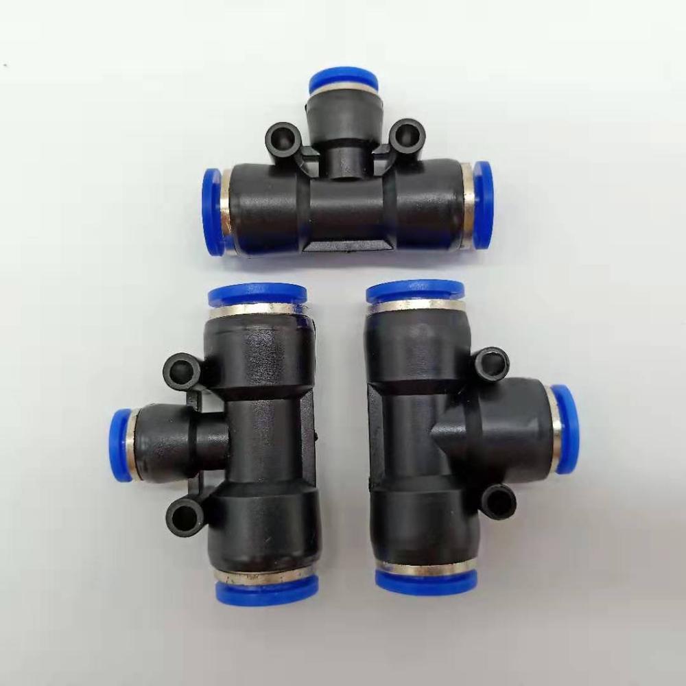 PEG rapid trachea ,Three links ,T type Pneumatic Joint PEG4-6 6-8 8-10 10-12 12-16 PEG4-8 6-10 8-12