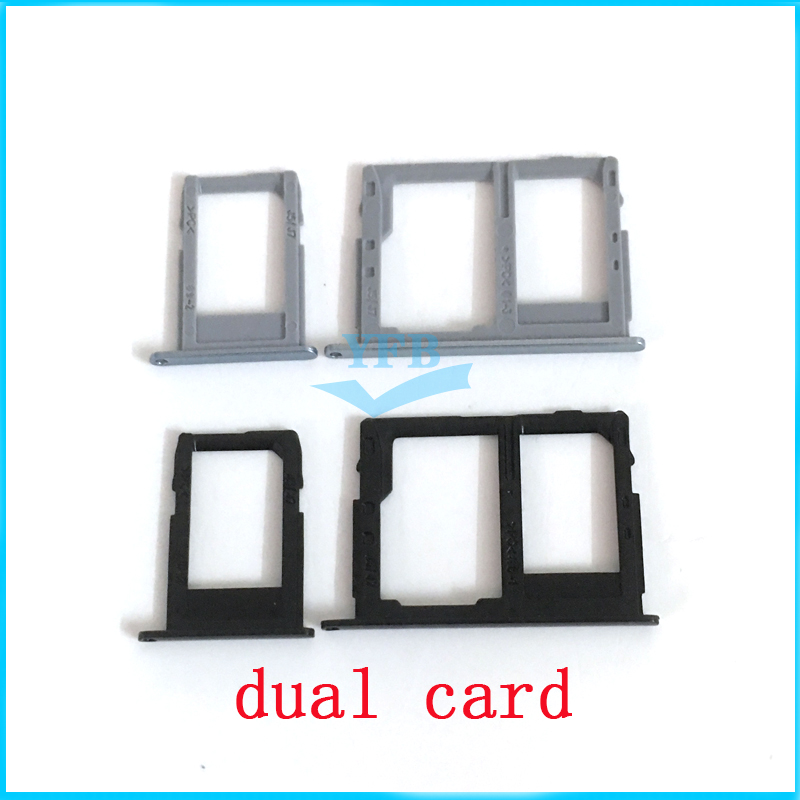 SIM Card Tray Holder Micro SD Card For Samsung Galaxy J5 J7 pro J530F J530 J730F J730 Single Dual Card Holder Slot Adapter