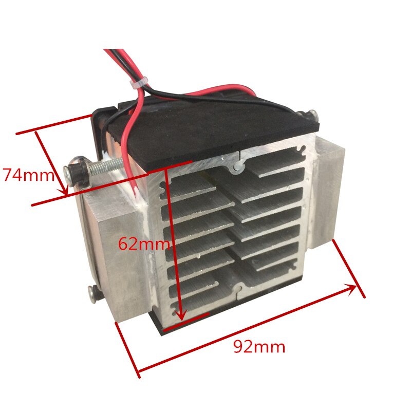 108W Semiconductor Electronic Peltier Refrigeration Cold Small Freezer air Conditioner collection system Water Cooling Radiator