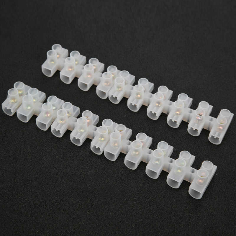 Terminal Blok Uitstekende Geleidbaarheid Praktische Draad Connector Blok Voor Fabriek Elektriciteit Voor Huishoudelijke Elektriciteit Voor Hotel