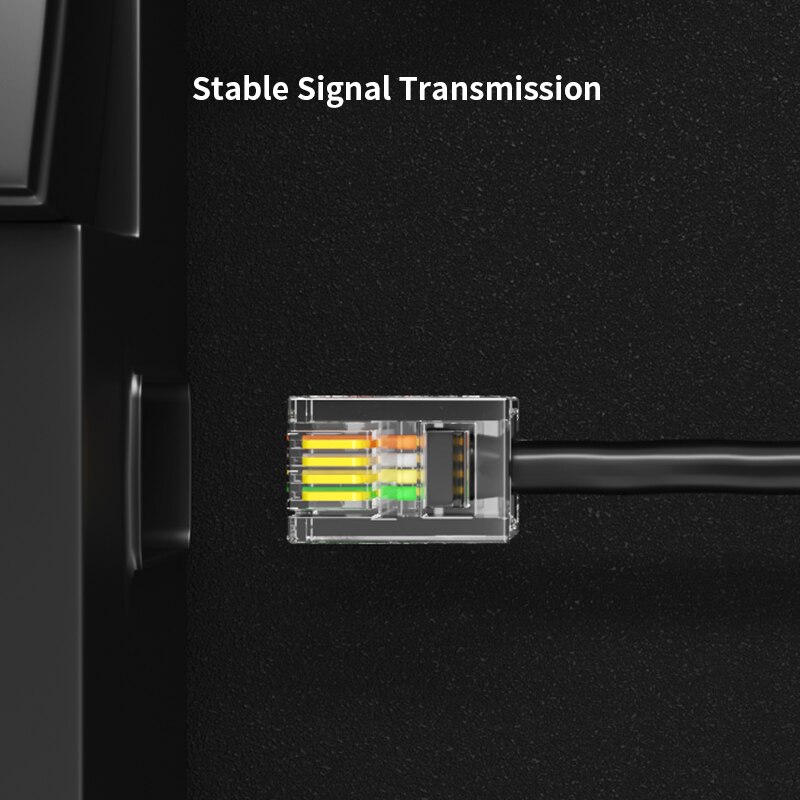 AMPCOM RJ11 Plug 6P4C 6P2C Telefoon Modulaire Telefoonsnoer Connector Adapter Crimp Telefoon Internet Modulaire Plug Jack