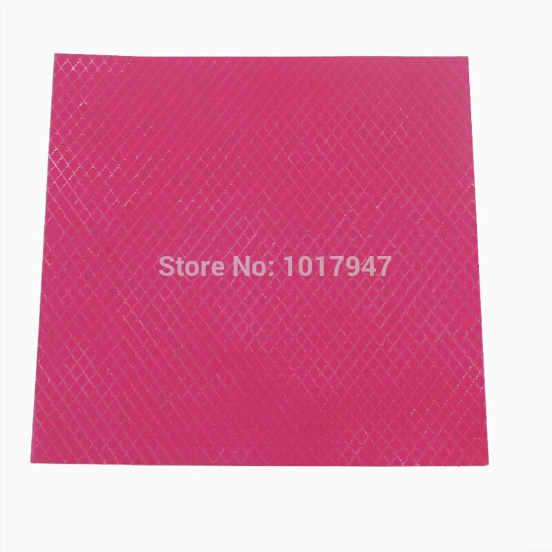 50 Pieces 100x100x0.5mm GPU CPU Heatsink Cooling Thermal Conductive Silicone Pad 0.5mm