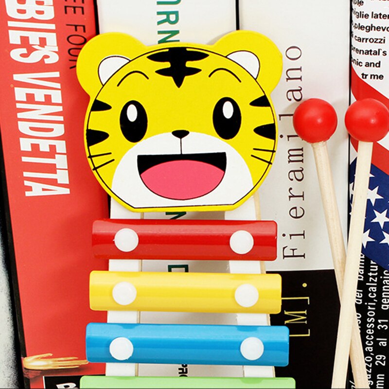 Hand Knock Xylophone for Kids for Educational and Preschool Learning Music Enlightenment for Toddlers Children H7JP