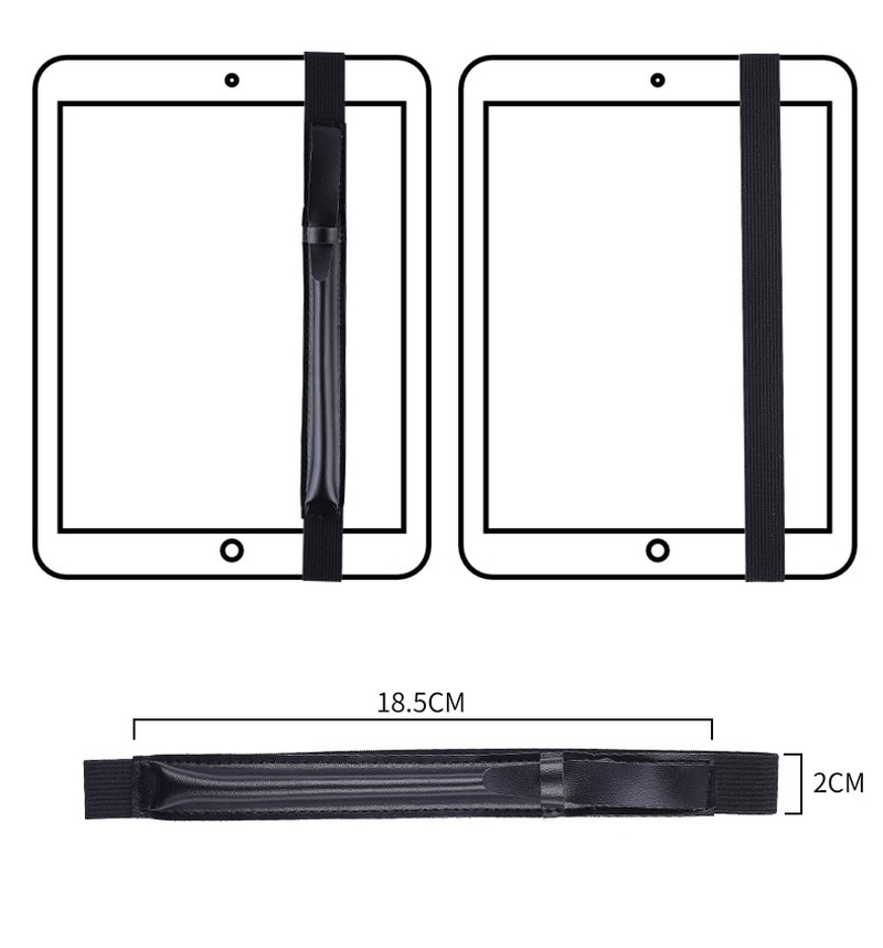 Giantree Pen Loop Houder, 4 Stks Metalen Retro Notebook Pen Houder Lederen mit Clips voor Journal, Planner, Klembord, Kantoor, Pocket, Agenda, Tijdschriften