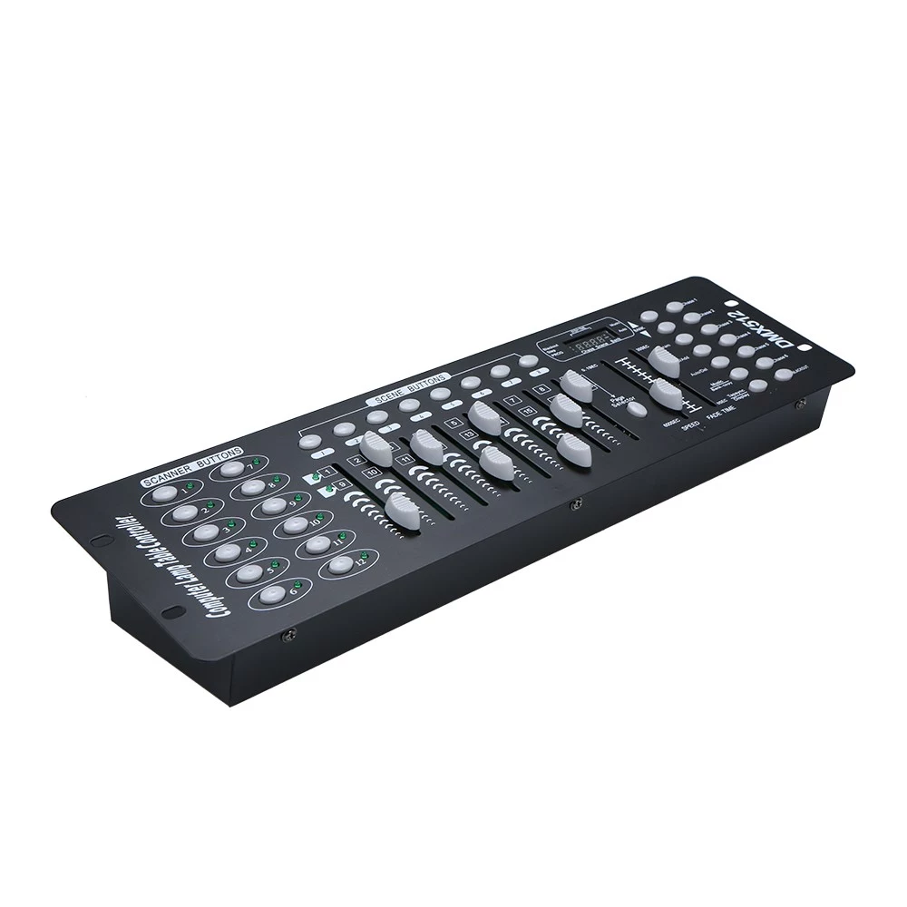 Controlador de luz DMX para discoteca, consola de 192 canales DMX512 para luces de escenario, , DJ, equipo de operador de discoteca