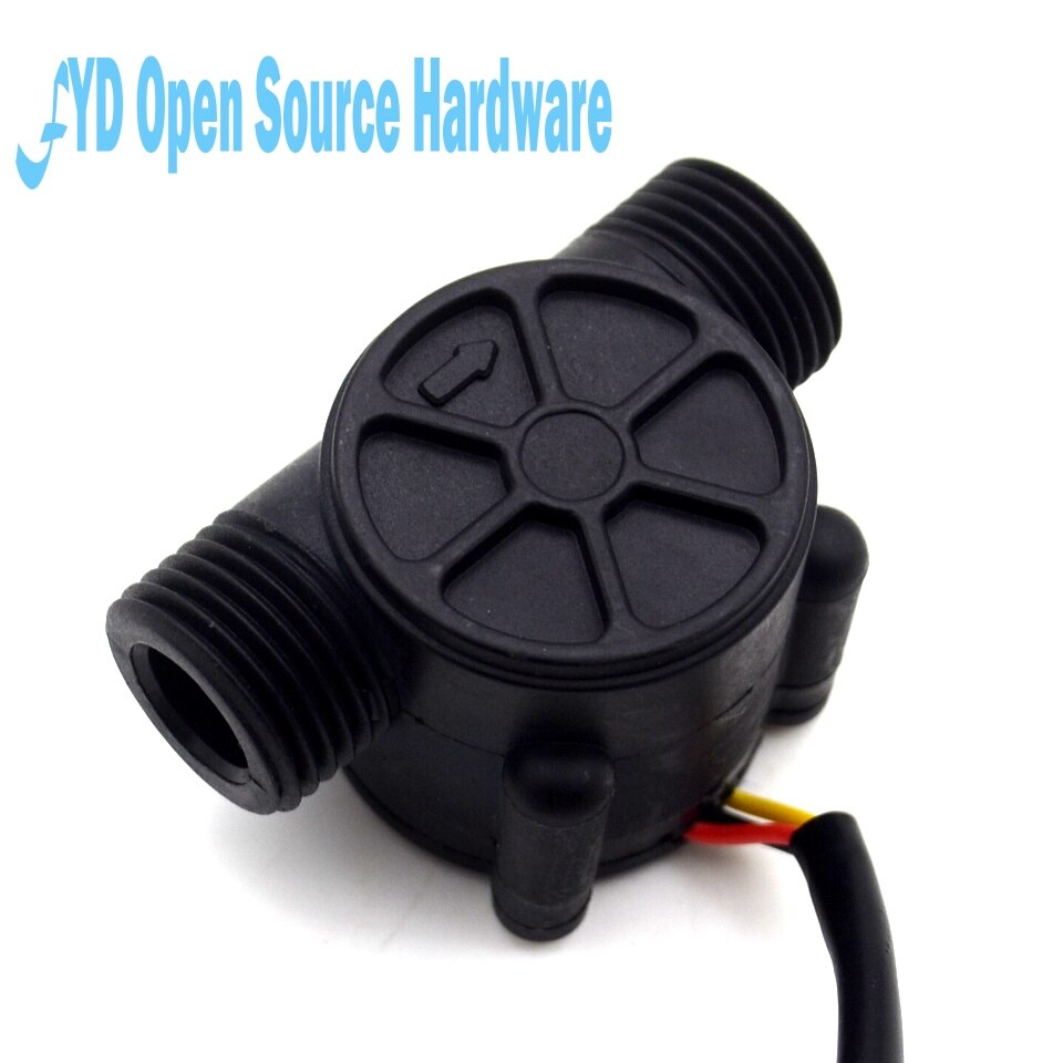 1pcs Water flow sensor flowmeter Hall flow sensor Water control 1-30L/min 2.0MPa YF-S201