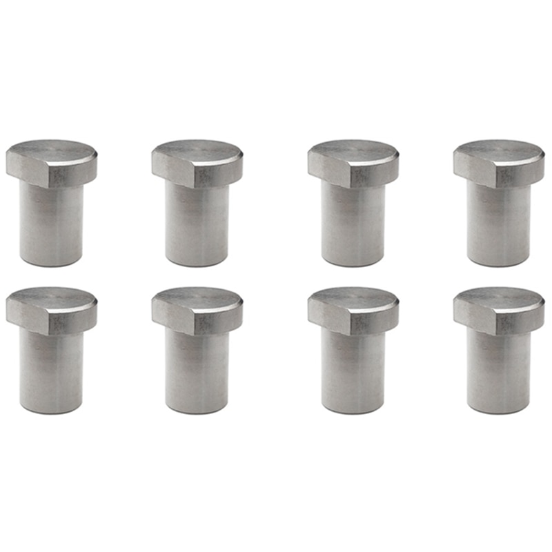 8Pcs Workbench Stoppers, Stainless Steel Limit Tenon Blocks, Fixed Woodworking Table Accessories