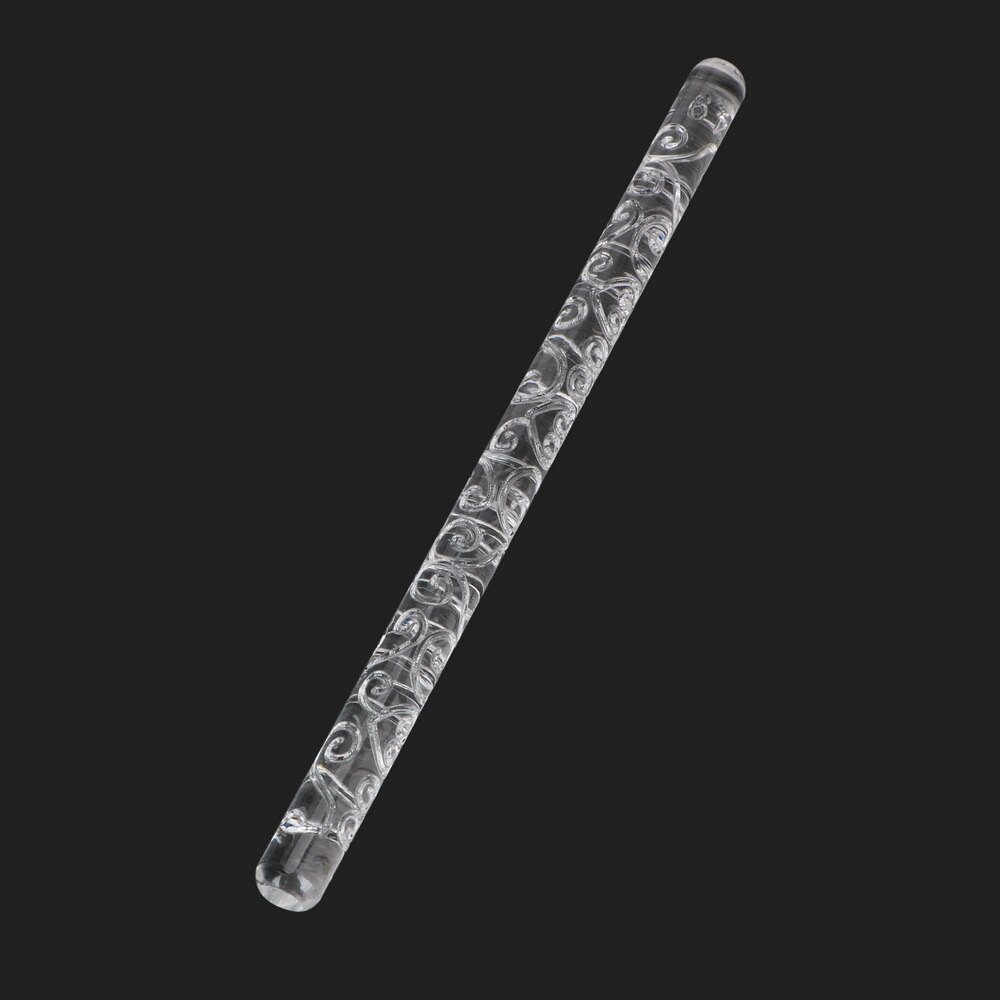 NICEYARD Embossing Rolling Pin Cooking Tools Acrylic Baking Decorating Tools Sugar Craft Pastry Roller Fondant Cake Rolling Pin