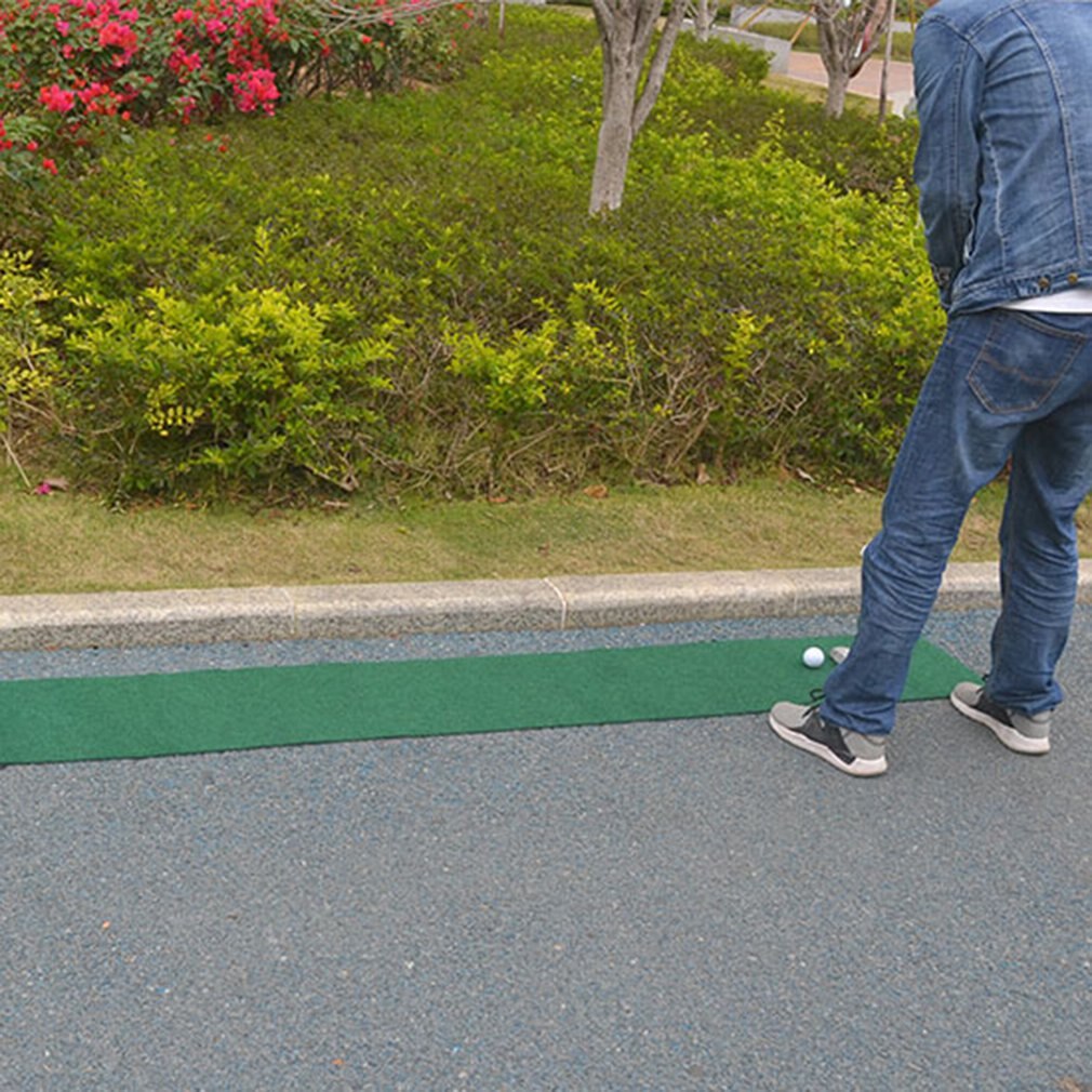 Golf Putting Mat Portable Mini Green Golf Putting Mat Indoor and Outdoor Golf Training Tools