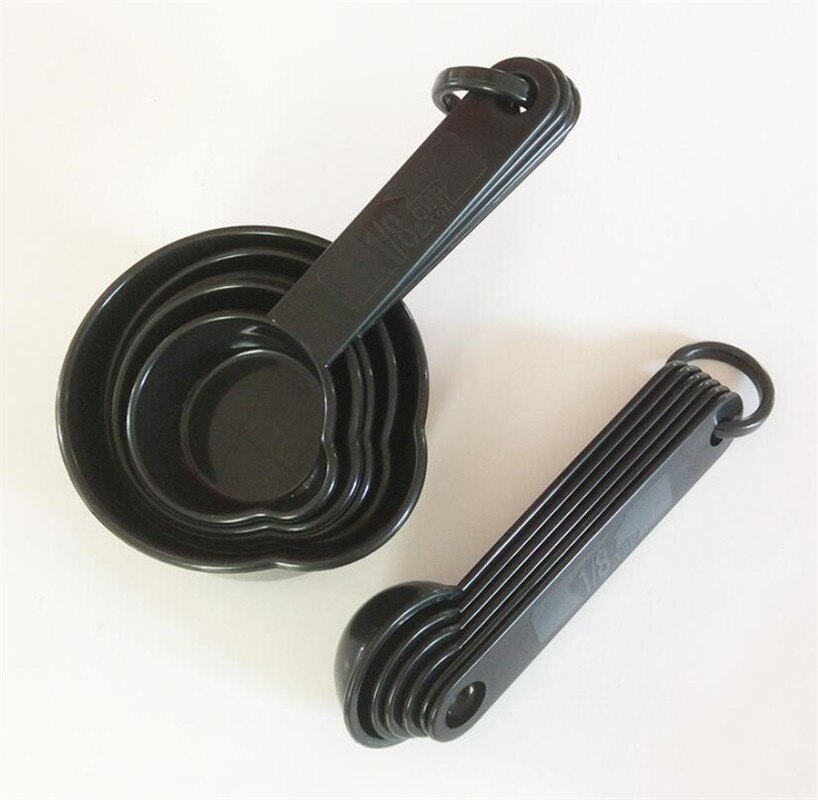 5/10pz Da Cucina di Misura Cucchiai Cucchiaino Da Caffè di Zucchero notizia in anticipo di Cottura Della Torta di Farina Tazze di Misurazione Strumenti di Cottura Della Cucina