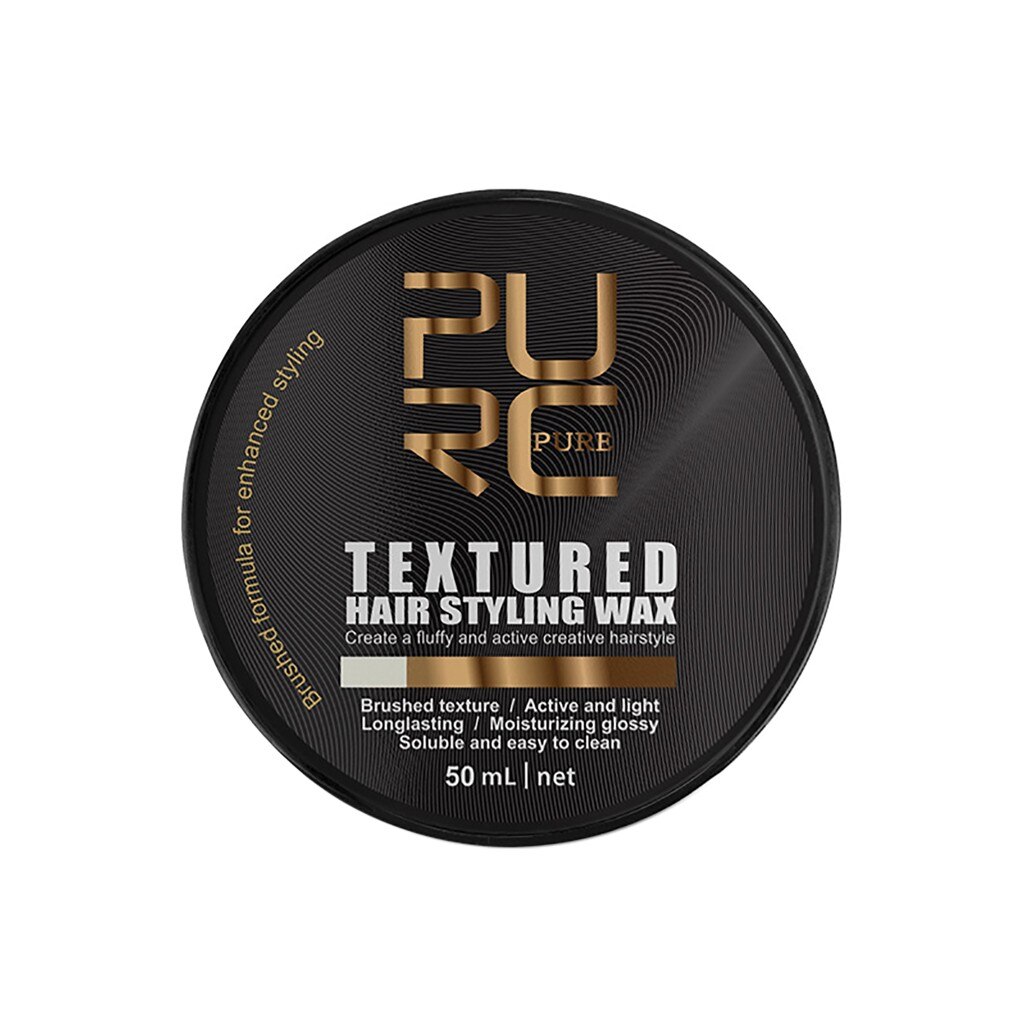 50ml Brushed Clay Strong Hold Brushed Texture Clay Refreshing Hair Hair Styling Clay Mud For Men Hair Styling Mud