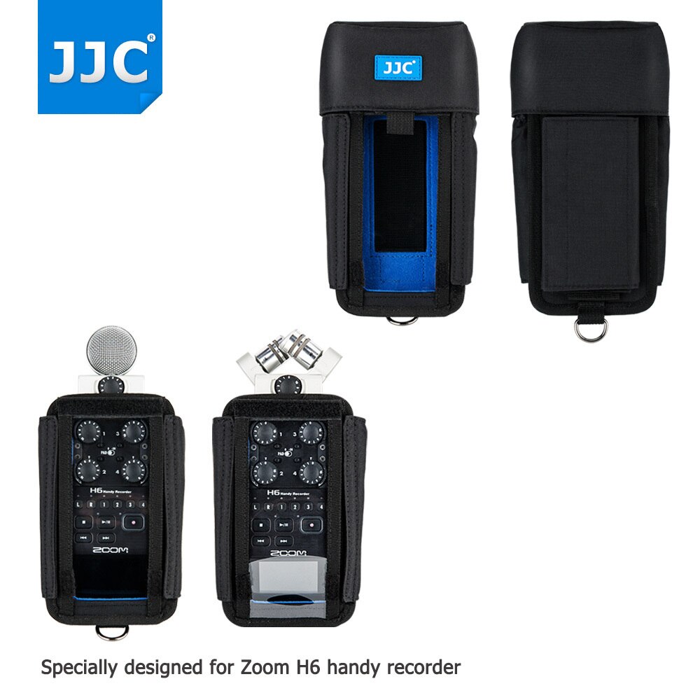 Jjc Zoom H6 Case Record Protector Opslag Houder Zachte Case Handy Recorder Bag Accessoires Vervangt Zoom PCH-6