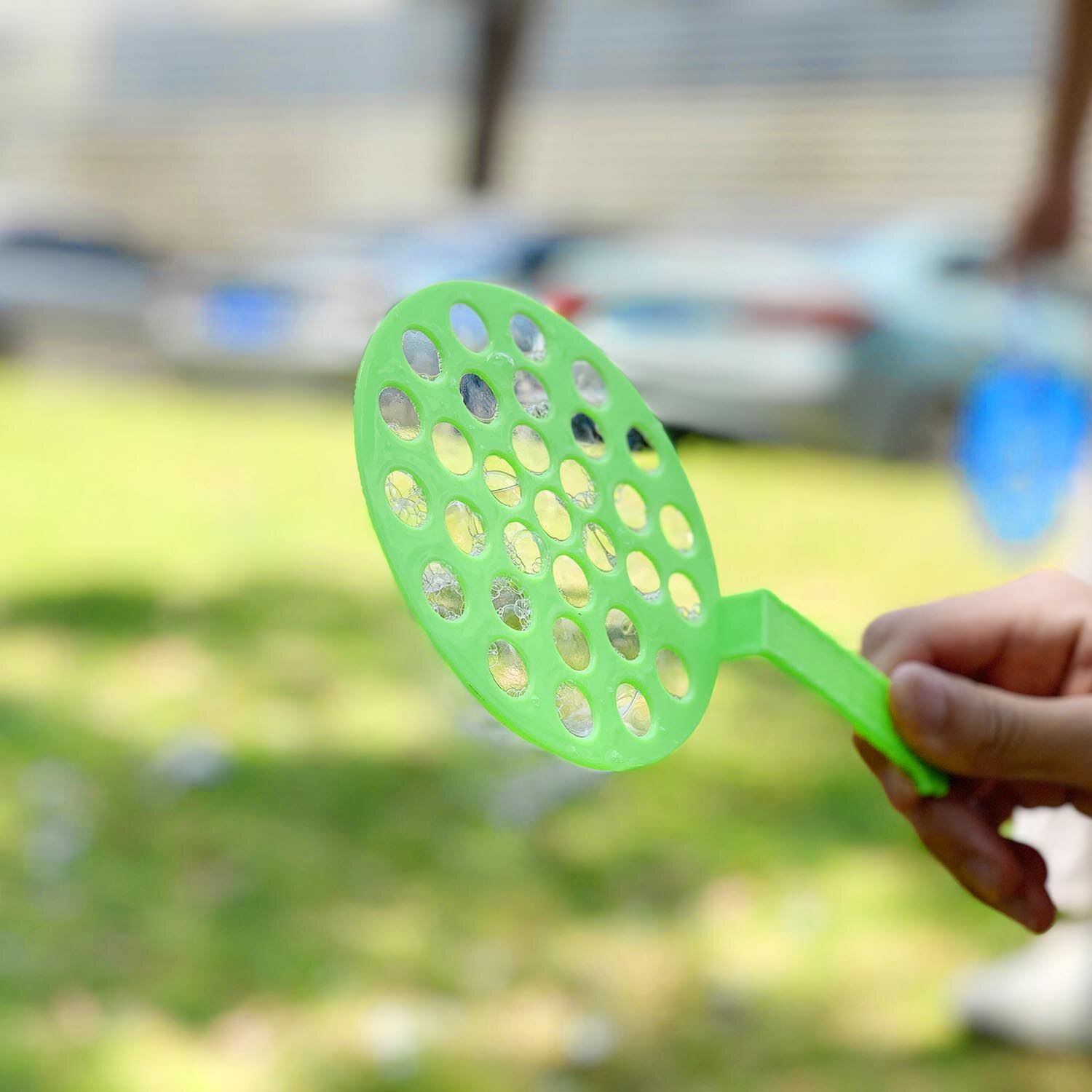 Bellen Maker Bubble Maken Wand Blower Voor Kinderen Kids Outdoor Speeltijd Verjaardagsfeestje Achtertuin Games Willekeurige Kleur