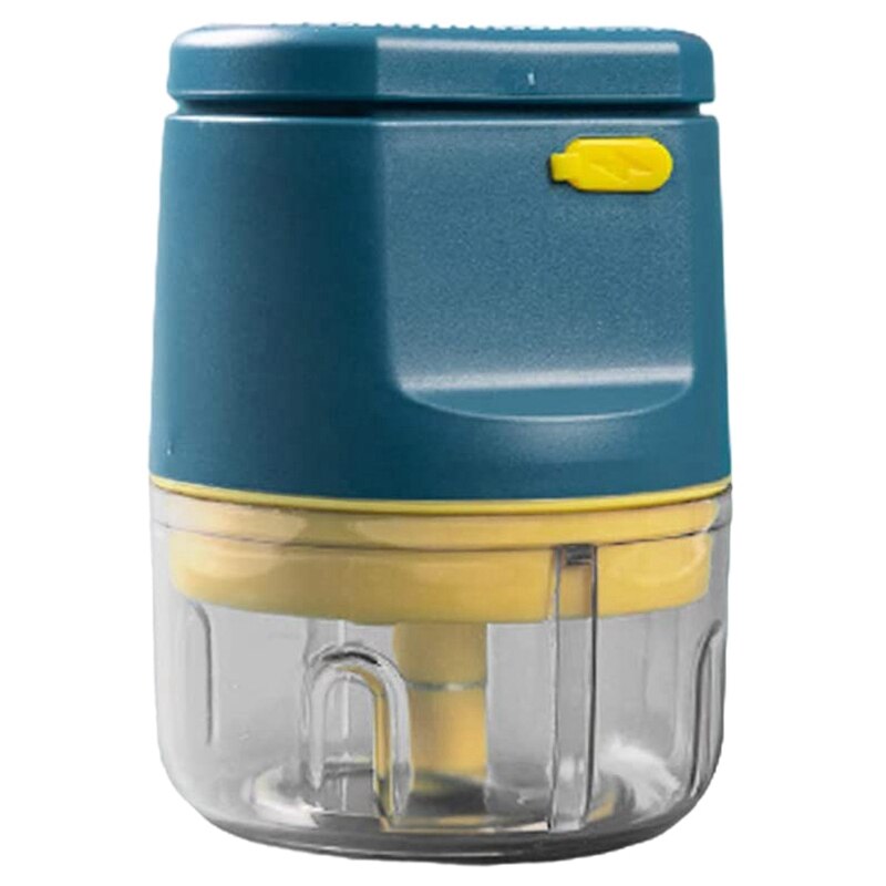 Electric Mini Wireless Garlic Machine Chopper,Food Vegetable Processor Slicer Blender for Ginger Chili Veggie: Default Title