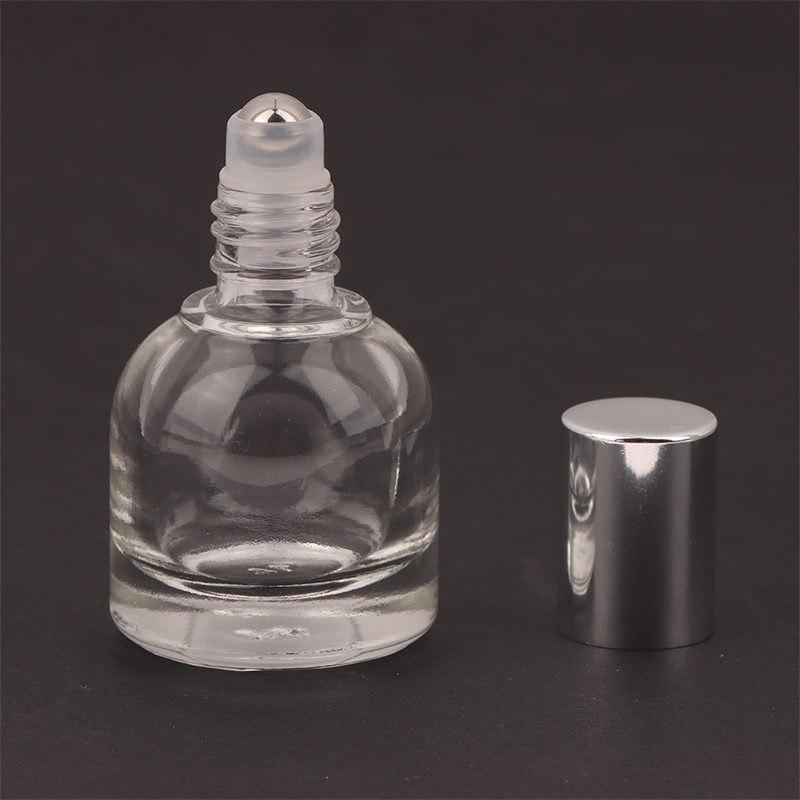 10 ml tragbare dicke Glasroller ätherisches Öl Parfümflaschen Reise nachfüllbare Rollerball-Fläschchen Reise Roll-on-Flaschen Fläschchen