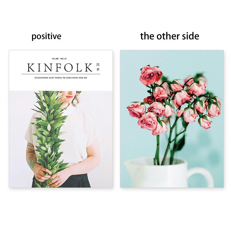 Online shop magazine cover card photo props photography decoration golden simple greeting card blessing card: Card 3