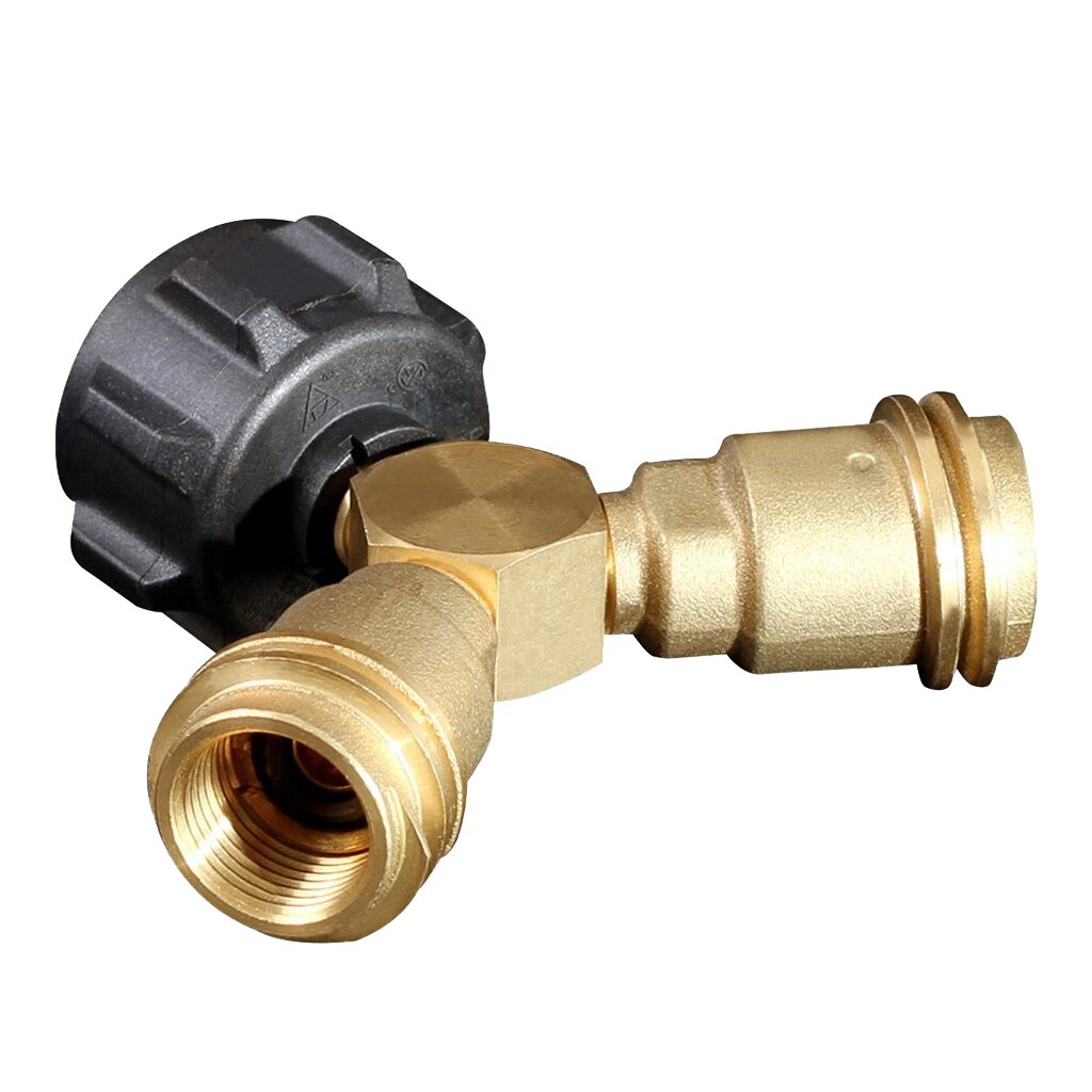 3 Way QCC1 Propane Splitter Propane Y Adapter Gas Fitting Grill Connector