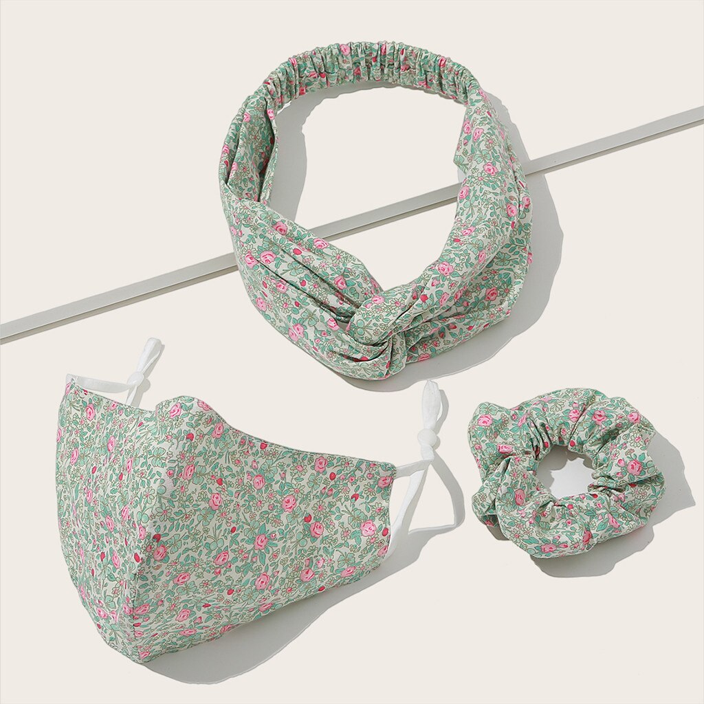 Vrouwen Hoofdband Haar Hoepel Masker Set Pak Yoga Haarband Sport Gezicht Wassen Hoofdband Elastische Band Voor Sport Vrouwelijke Hoofdband voor Haar: F