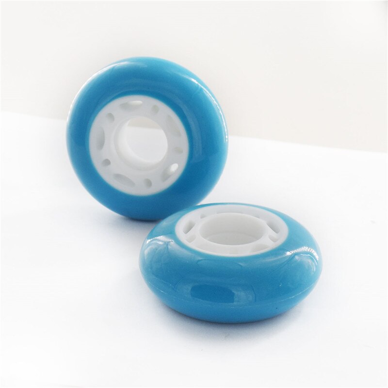 Ruedas rojas o azules de 82A para niños, ruedas de 64, 70 y 72mm para patines en línea, 24mm de ancho, 8 unids/set por juego