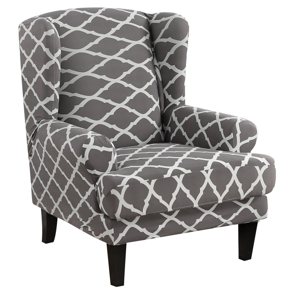 Elastische spandex stoelhoezen effen kleur vrijetijdsbesteding stretch bad fauteuil stoelhoes beschermer wasbare hoes: G306455a