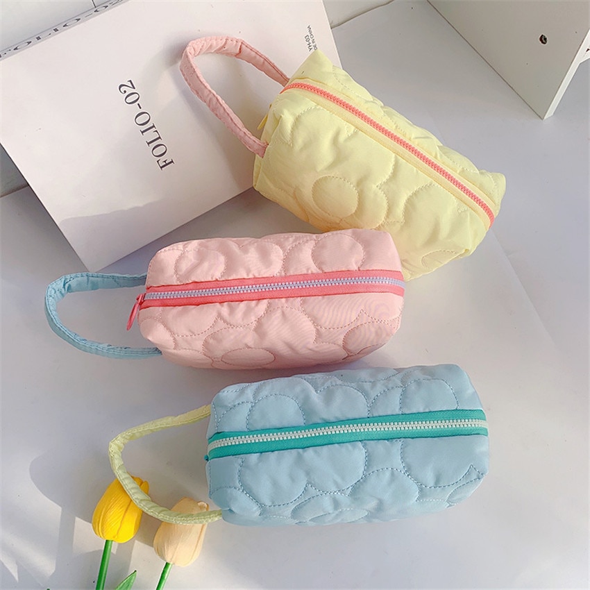 eins Neue Koreanische Stepp Kosmetik Taschen Frauen Große Kapazität Baumwolle machen-hoch Lagerung Tasche Schönheit fallen Für Mädchen