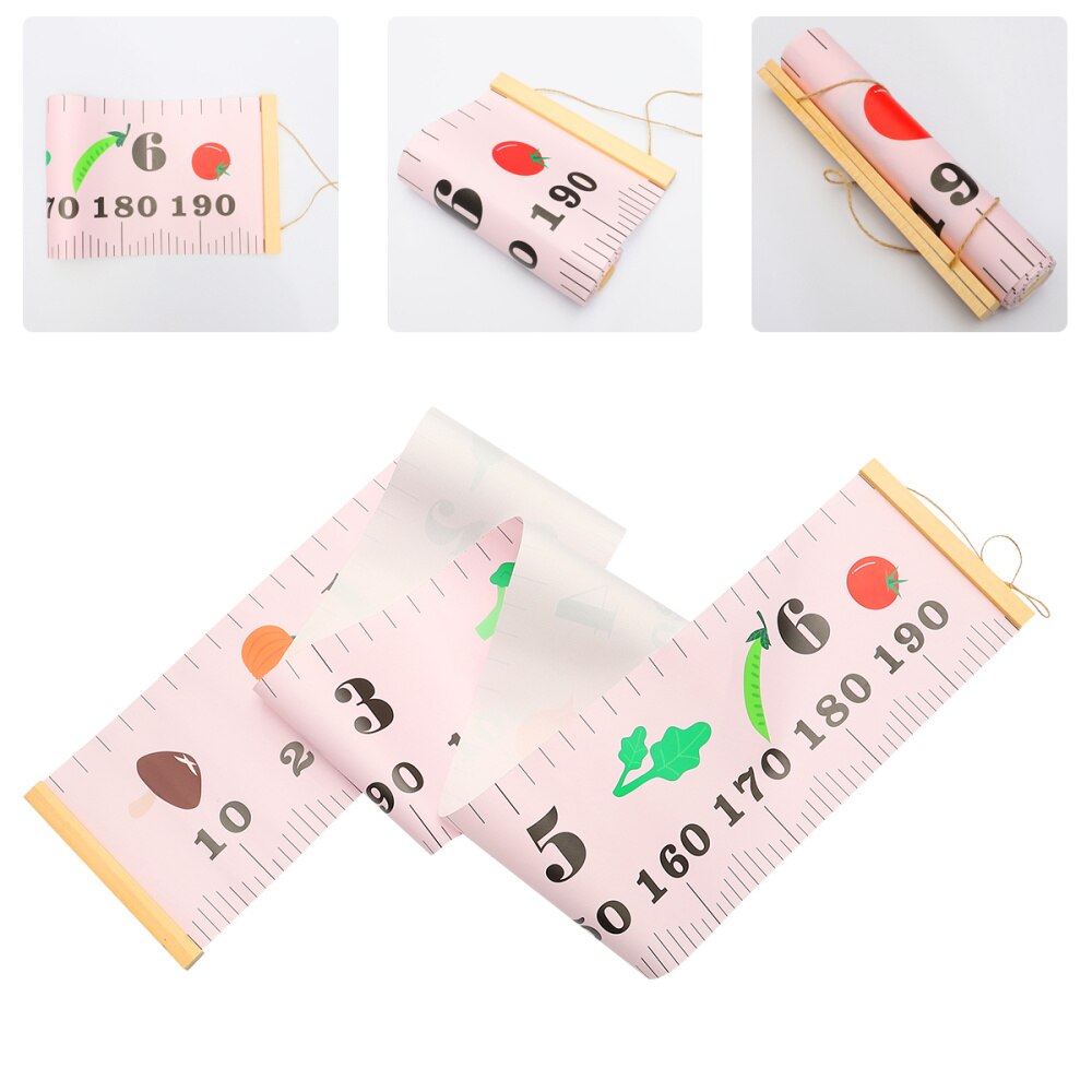 1pc Height Measuring Tape Cartoon Accurate Practical Kids Growth Chart Height Measurement Ruler for Kindergarten Home Children: Default Title