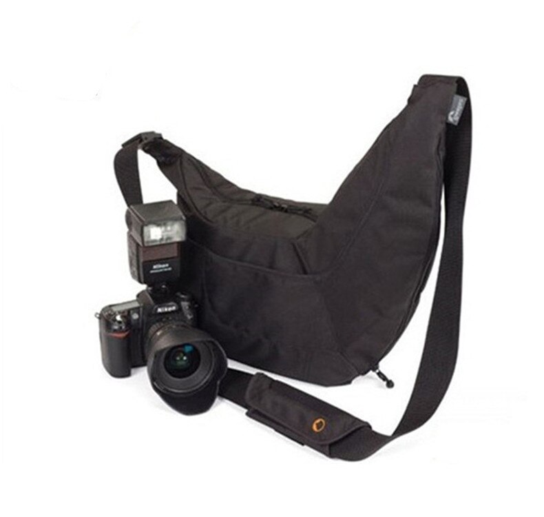 Lowepro pas kamera taske rejse skrå skulder afslappet taske kamera skuldertaske – Grandado
