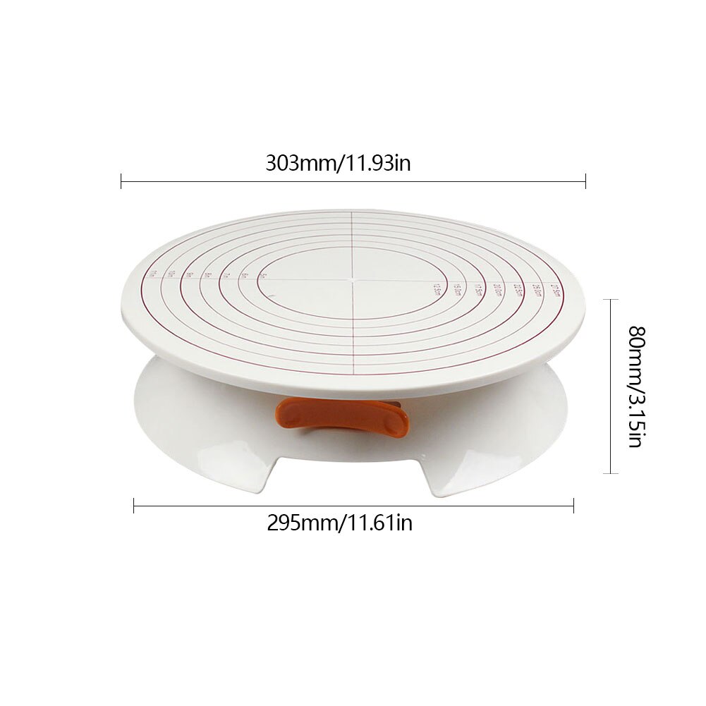 Cake Decorating Table Can Be Fixed Light Cake Turntable DIY Decorating Turntable Kitchen Cake Baking Tools