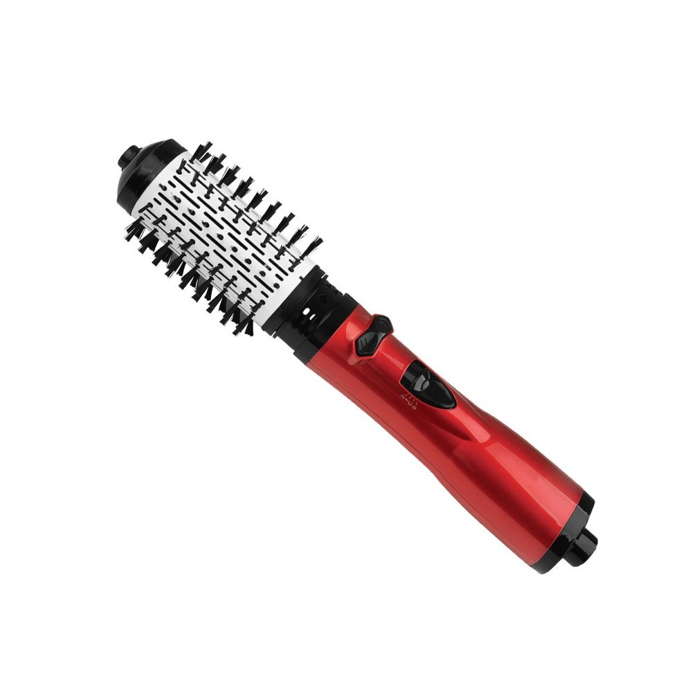 Electric Hair Dryer Brush 2 in 1 Hair Straightener Roller Curling Rod Rotating Iron Brush Hair Curler Brush Cn(origin) Lescolton: Default Title