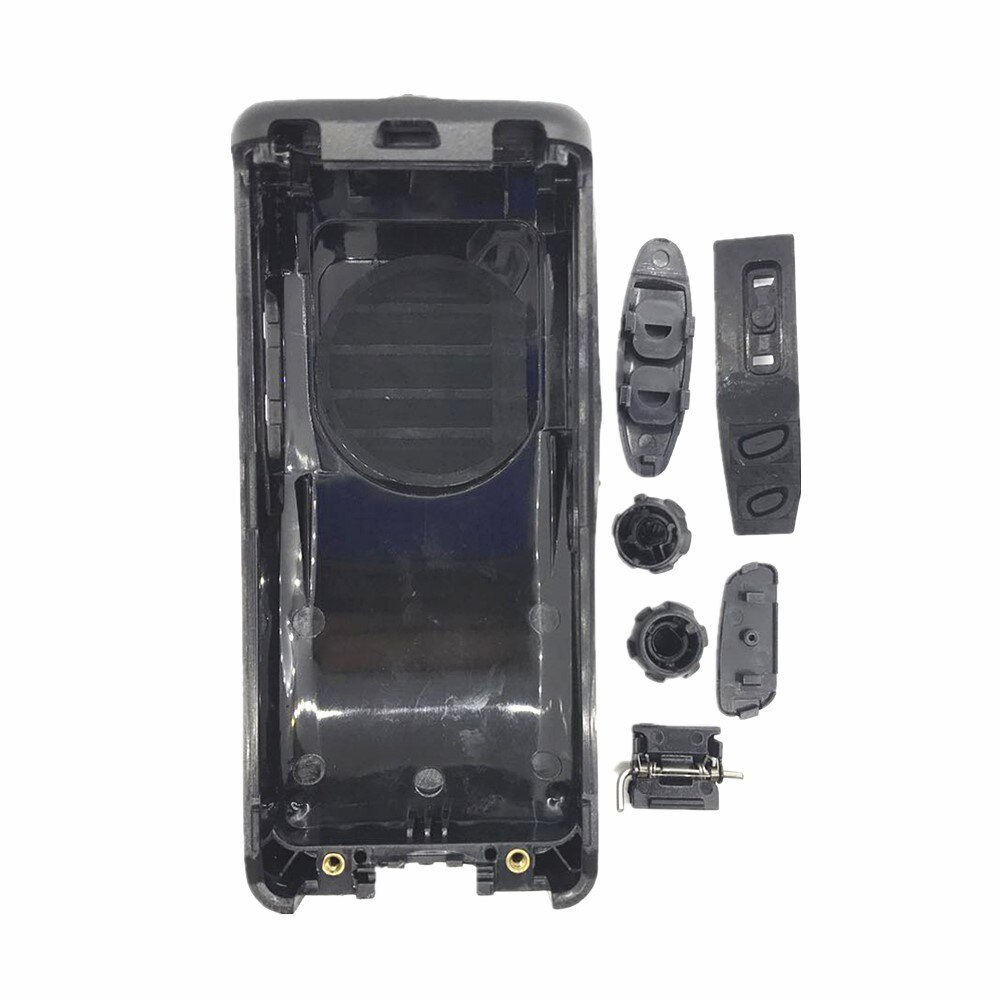 Nuova custodia custodia Shell anteriore + Kit di riparazione manopola per Kenwood NX340 NX240 accessori Radio walkie-talkie