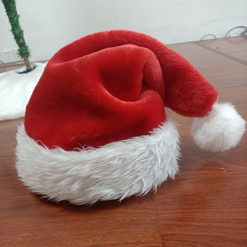 Kerstmuts, Pluche Kerstmanmuts, Uniseks Rode Kerstmutsen Voor Volwassenen En Kinderen Kerstmuts Kerstmis Sinterklaas Rood Kort Haar 6 593374844