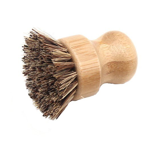1PCS Kitchen Cleaning Brush Plant Based Made By Bamboo、Sisal、Ebow Coir For Kitchen、Bottle、Dish Cleaning Tools: Dishwashing brush 4