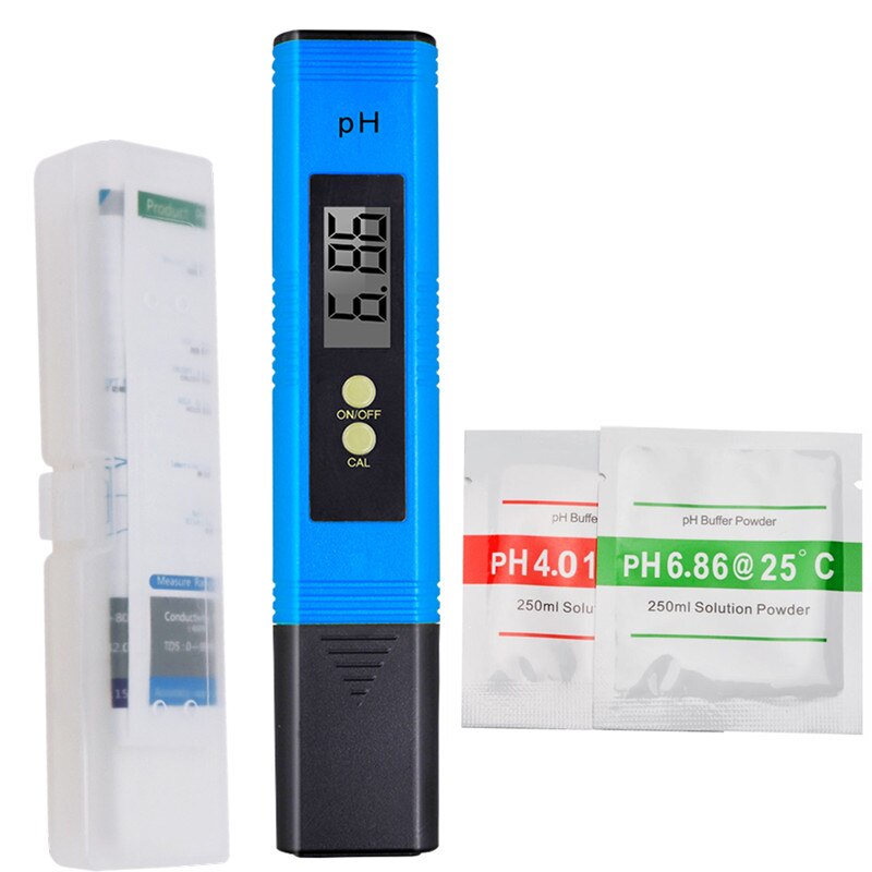 Digital PH Meter LCD PH Tester Accuracy 0.1 Automatic Calibration for Water Food Aquarium Pool Hydroponics Pocket Size 40% OFF: J