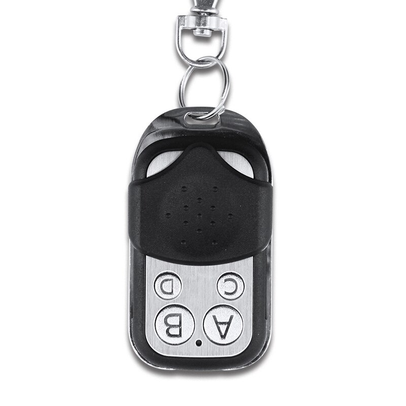 4 Button Rf 433 Mhz Afstandsbediening Garagedeur Sluitertijd Deur Swing Deur Afstandsbediening Vaste Code Duplicador Kopie Afstandsbediening controle