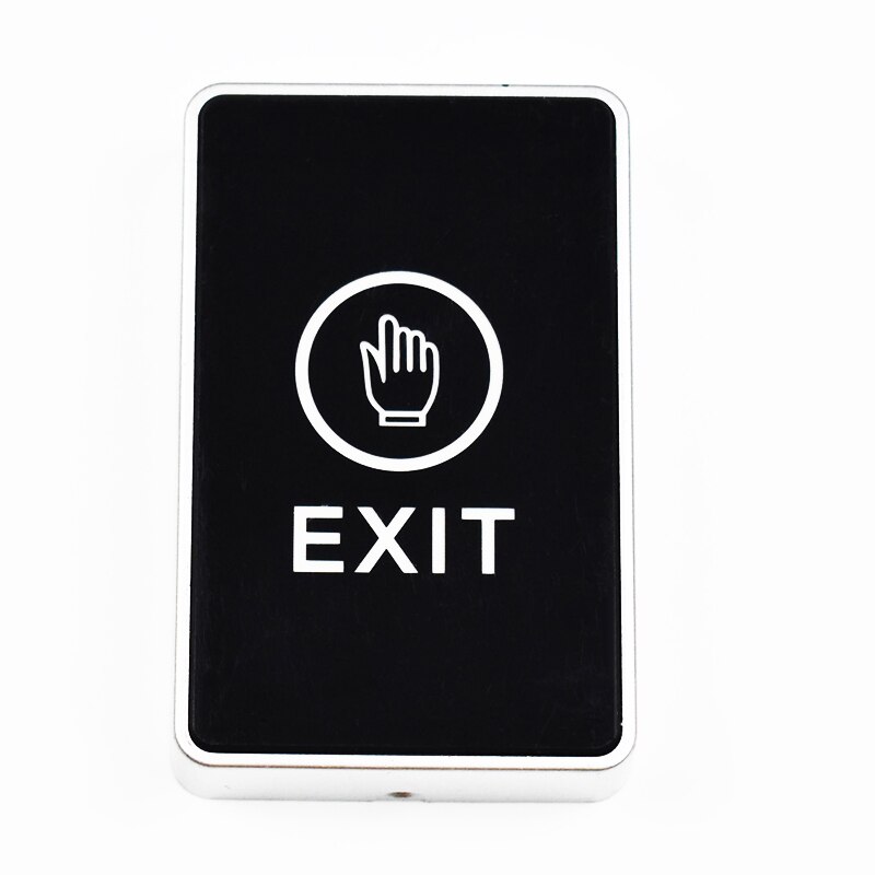 Touch Sensor Doors Button LED Light For Access Control Terminal Contact Door Square Touch Sensor Exit Release Button