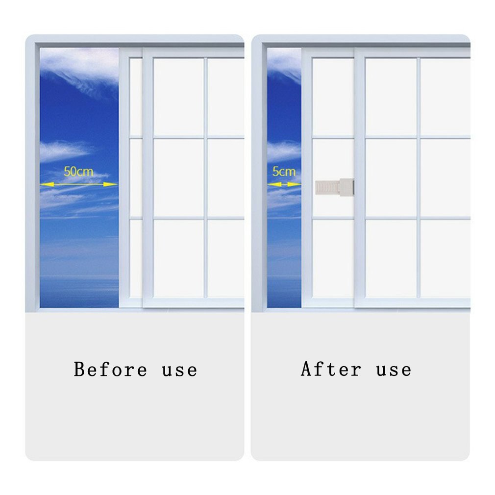 Glass Sliding Window Lock Child Sliding Door Lock And Window Safety Lock Buckle Baby Sliding Anti-opening And Pinching