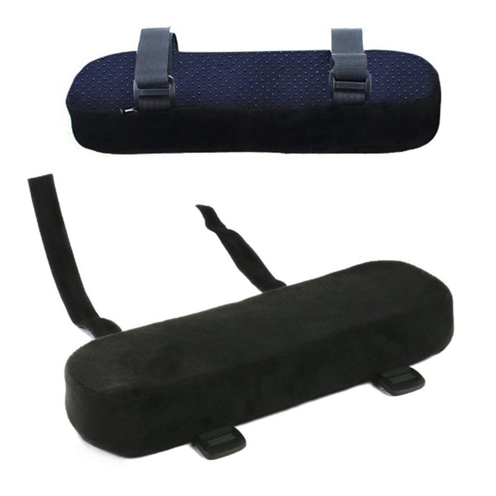 1pc Chair Armrest Pads Ultra-Soft Memory Foam Elbow Pillow Support Universal Fit For Home or Office Chair For Elbow Relief