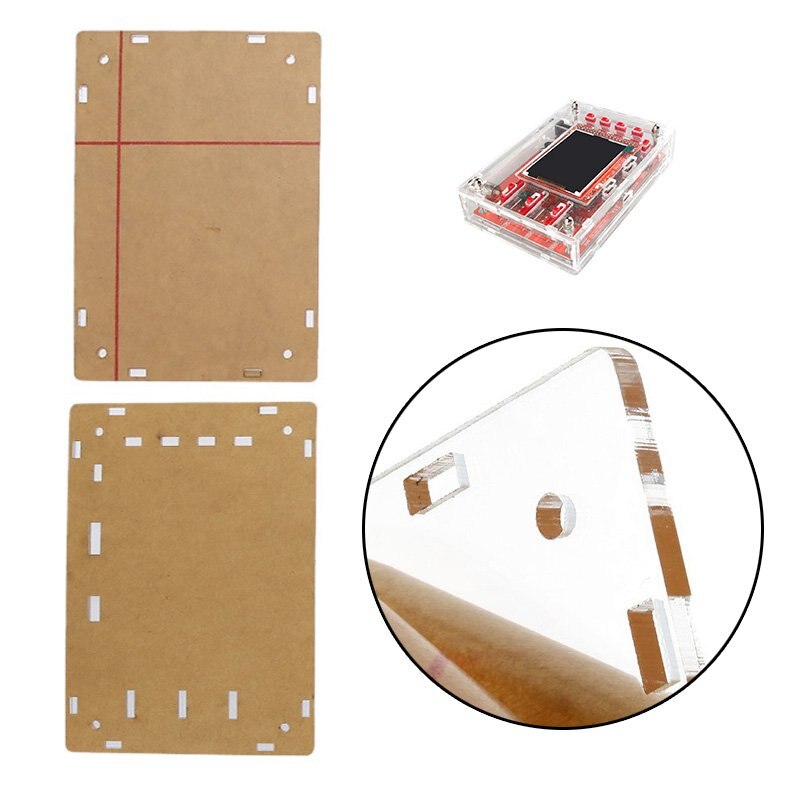 DIY Case Shell diy oscilloscope kit Cover Parts Cover for DSO138 Oscilloscope oscilloscoop Accessory oszilloskop osciloscopio