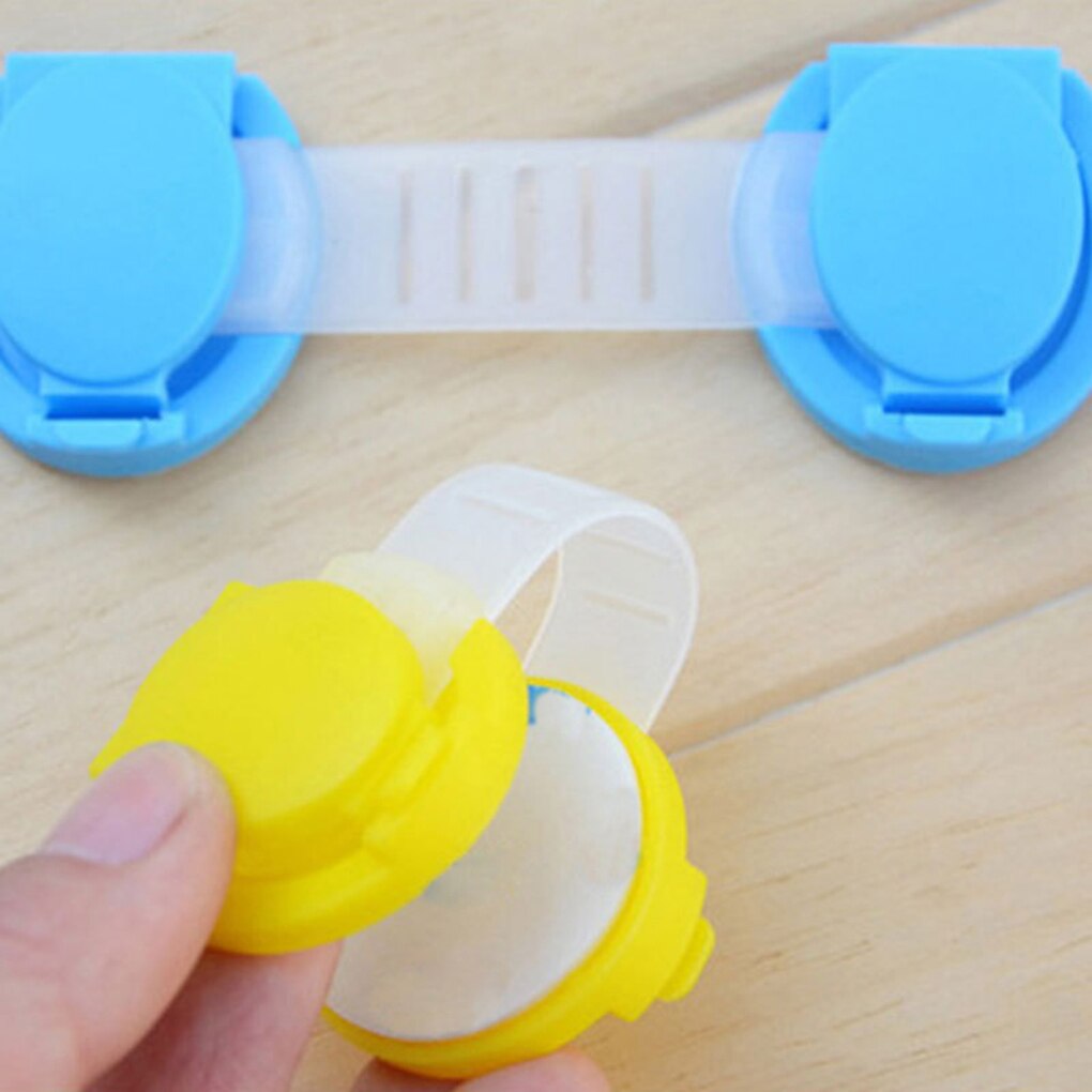 3pcs Baby Safety Drawer Cabinet Locks - Flexible Plastic Child Safety Lock