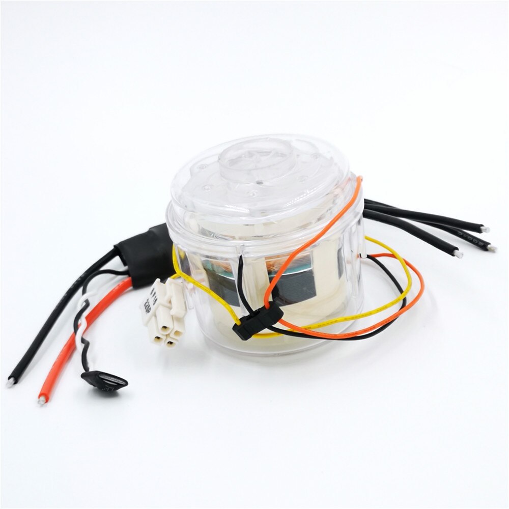 Moteur de ventilateur sans balais | Lame à Double Turbine, moteur de ventilateur sans balais de D, Module de commande Programmable et moteur sans balais, gouverneur électronique