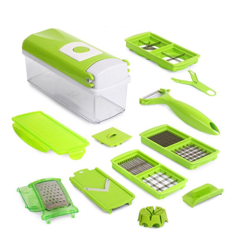 Mandoline snijder groentesnijder fruit aardappelschiller wortelrasp keukenaccessoires mand groentesnijder gereedschap овощерезк: Groente