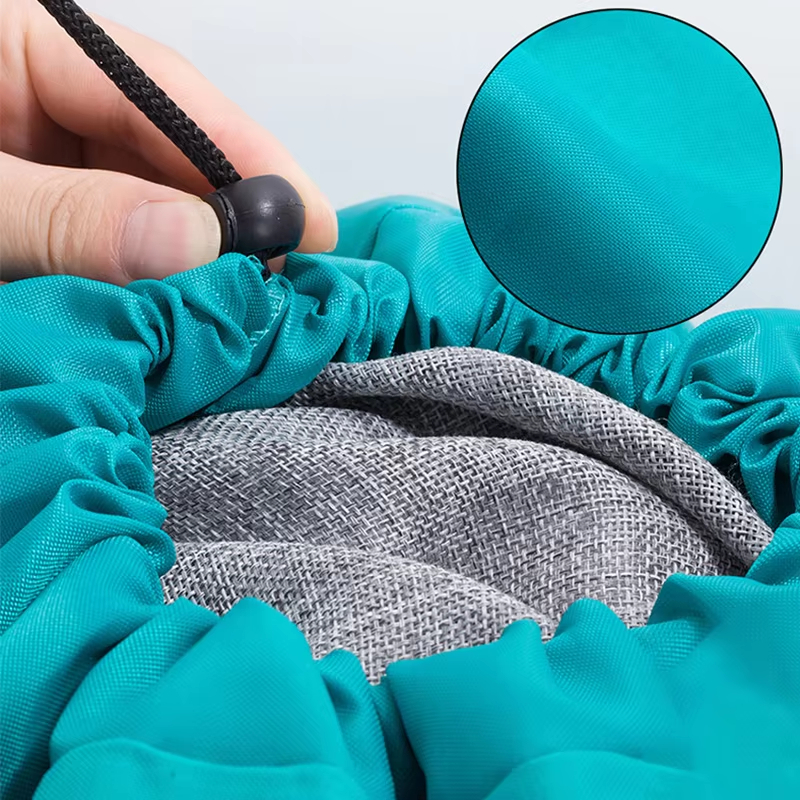 Nylon Laundry Bag Travel Storage Pouch Machine Washable Dirty Clothes Storage Wash Drawstring Bag Large Capacity