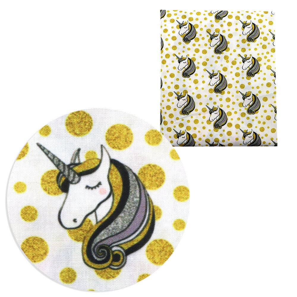 David accessoires 50*145cm Patchwork girafe imprimé Polyester coton tissu pour bricolage Quilting couture artisanat coussin sac, c11149: 1087614001