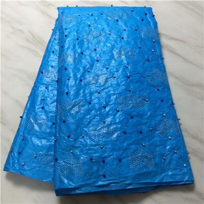 Bazin riche getzner guinea brocade fabric Bazin rich with beads and stones african fabrics for party dress: PL1301129B7