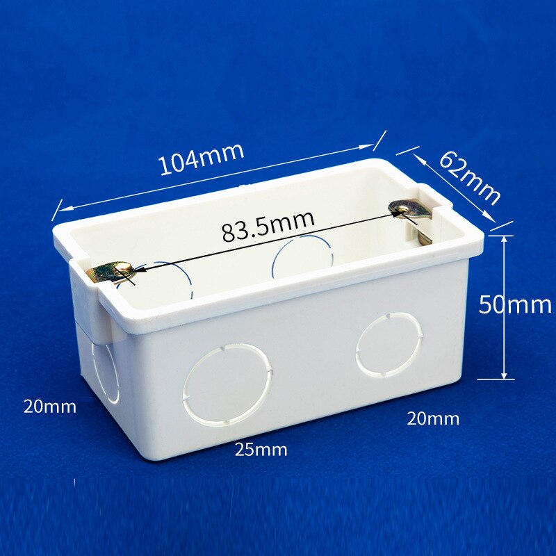Switch socket base trunking cassette fireproof material US standard size trunking