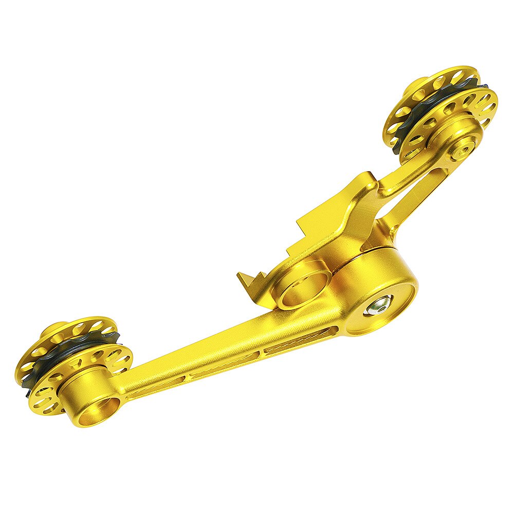ANKROYU Tendeur de chaîne de vélo Pliant 10T, tendeur de Guide de chaîne de Cycle Pom