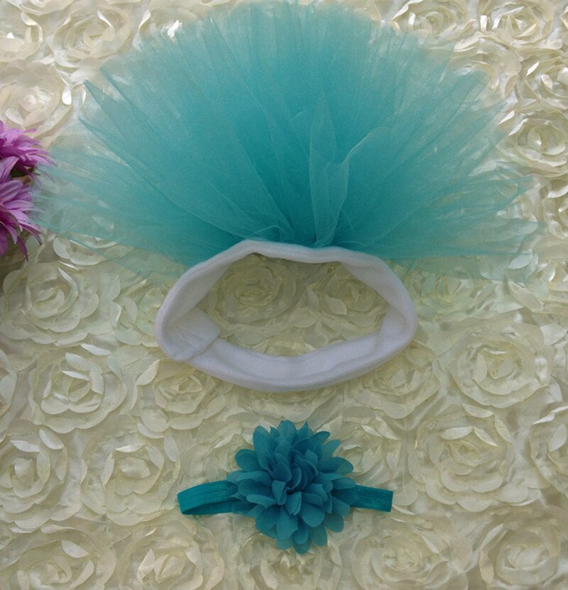 0-3 m tutu rok baby is 12 soorten kleur van een buste van nepotisme hoofdtooi bloem mode creatieve fotografie kleding pictures: Sky Blue