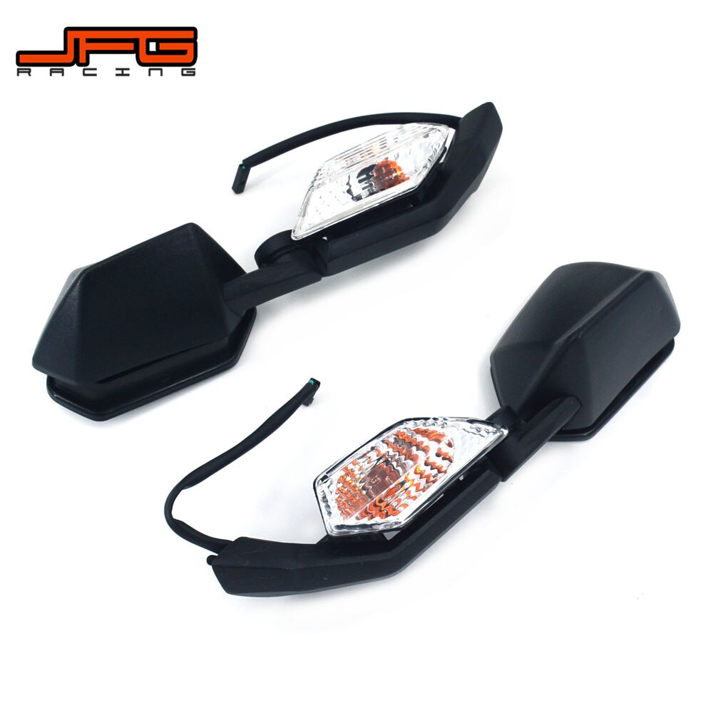 Moto LED clignotant rétroviseur rétroviseurs latéraux pour KAWASAKI Ninja ZX10R ZX6R 2005 2006 2007